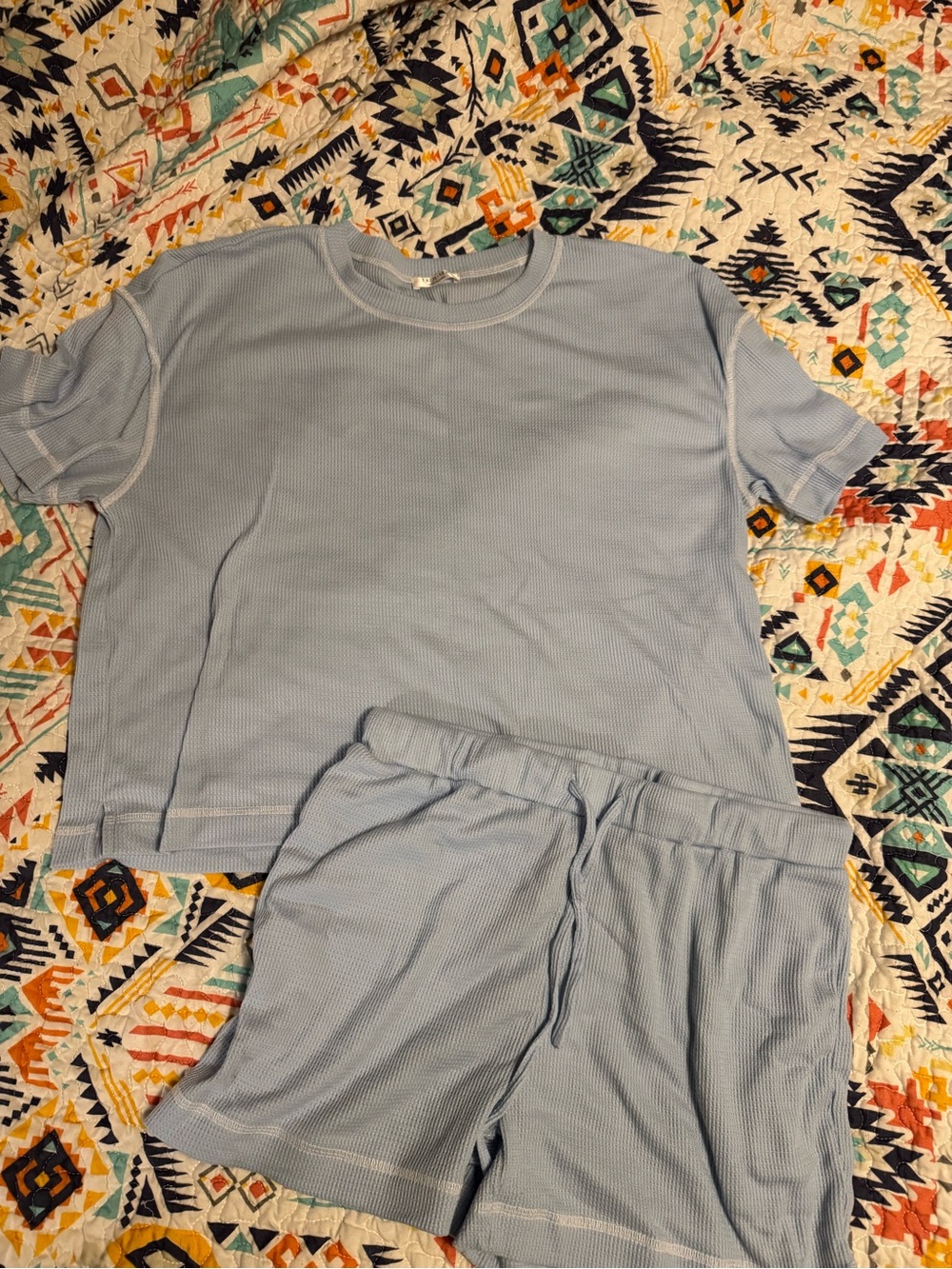 Women's Light Blue Lounge Set